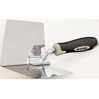 HYDE MAXXGRIP 09410 Inside Corner Tool, Flexible Blade, Non-Slip Grip Handle, Hardwood Handle
