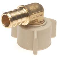 Apollo APXFAE1212 Swivel Pipe Elbow, 1/2 in PEX, 1/2 in FPT, 90 deg