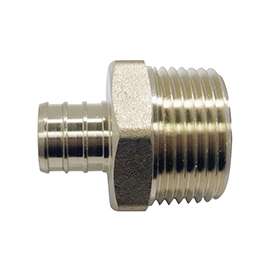 Apollo APXMA341 Pipe Adapter, 3/4 in PEX, 1 in MPT