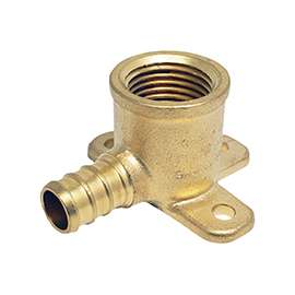 Apollo CPXDEE12 Tube Elbow, 1/2 in PEX, 1/2 in FPT, 90 deg