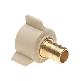 Apollo CPXFB1212S Pipe Adapter, 1/2 in PEX, 1/2 in FPT