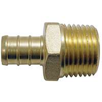 Apollo CPXMA1212 Pipe Adapter, 1/2 in PEX, 1/2 in MPT