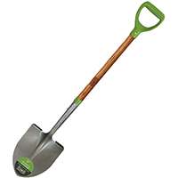 AMES 2535800 Digging Shovel, 5-1/2 in L x 8-3/4 in W Blade, Hardwood Handle