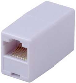 Cat5 Cat6 WHT Coupler