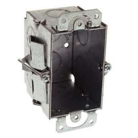 RACO 506 Switch Box, Steel, Gray