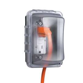 HUBBELL MM410C Cover, 5-1/2 in L, 4 in W, Polycarbonate