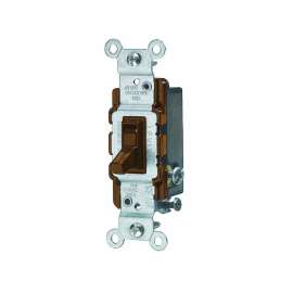 Leviton S01-01453-2IS Switch, 120 V, Wall Mounting, Thermoplastic, Ivory