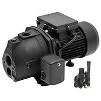 Superior Pump 94115 Jet Pump, 115/230 V, 10/5 A, 1-1/4 in Suction, 1 in Discharge NPT