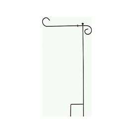 Valley Forge 60718 Garden Flag Holder, 18 x 12 in Flag, Steel, Black