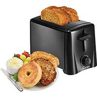 Proctor Silex 22612 Electric Toaster, 120 V, 750 W, Black