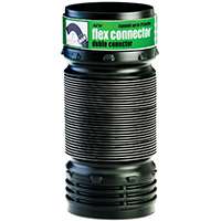 Amerimax 57010 Pipe Elbow Connector, 4 in, 4 in