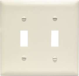 ALM 2G 2TOG Wall Plate
