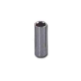 Vulcan Deep Socket, 3/8 In Drive, 3/8 In, 6 Point, Chrome Vanadium Steel, Chrome