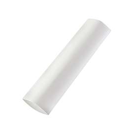 GB HST-500W Heat-Shrink Tubing, 1/2 in Dia, 4 in L, Polyolefin, White