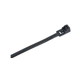 GB 47-111UVB Releasable Cable Tie, Nylon, Black