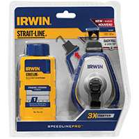 IRWIN 1932887 Chalk Reel, 2 oz Chalk, 100 ft L Line