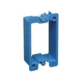 Carlon B1MGEXT-2 Box Extender, 1-Gang, PVC, For Non-Metallic Boxes