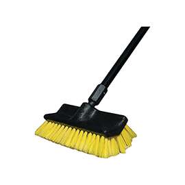 Rubbermaid 1880164 Scrubber Brush, Plastic Handle