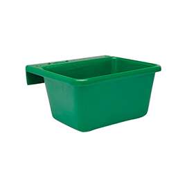 FORTEX-FORTIFLEX 1306603 Over-the-Fence Pet Feeder, S, 5 qt Volume, Green