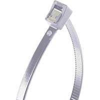 GB 45-308SC Double Lock, Self-Cutting Cable Tie, 6/6 Nylon, Natural