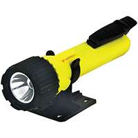 Dorcy 41-0092 Flashlight, LED Lamp, Alkaline Battery, Yellow