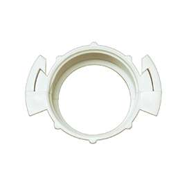 Plumb Pak PP9255SPLT Split Wing Nut, 1-1/2 x 1-1/2 in, Plastic, White