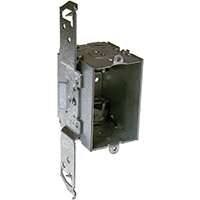 RACO 8524 Switch Box, Steel, Aqua/Red