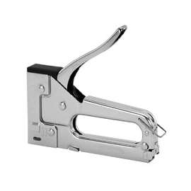 STANLEY TR45 Staple Gun, 120 Magazine, 29/64 in W Crown, Steel Staple