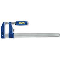 IRWIN QUICK-GRIP 223130 Bar Clamp, 30 lb Weight Capacity, 30 in Max Opening, 3 D Throat, Steel