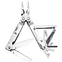 SOG POWERASSIST B66N-CP Multi-Tool with Blades, 7 in L Open