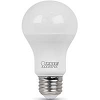 Feit Electric A450/827/10KLED LED Lamp, 120 V, 6 W, Medium E26, A19 Lamp, Soft White Light