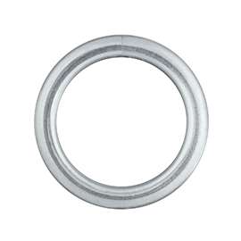 National Hardware 3155BC Series N223-131 Welded Ring, 270 lb Weight Capacity, Steel, Zinc
