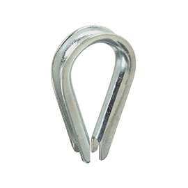 National Hardware 3232BC Series N176-800 Rope Thimble, Steel, Zinc