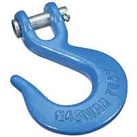 National Hardware 3242BC Series N177-253 Clevis Slip Hook, 2600 lb Working Load Limit, Steel, Blue