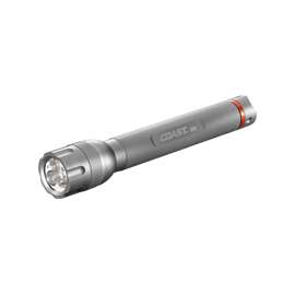 Coast 19807 Flashlight, LED Lamp, Alkaline Battery, Silver