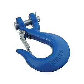 National Hardware 3243BC Series N265-488 Clevis Slip Hook, 3900 lb Working Load Limit, 5/16 in, Steel, Blue