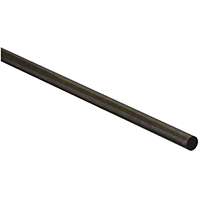 Stanley Hardware 4055BC Series N301-192 Round, Weldable Smooth Rod, 36 in L, 1/2 in Dia, Steel, Plain