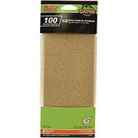 Gator 5042 Sanding Sheet, 100-Grit, Medium, Aluminum Oxide, 9 in L