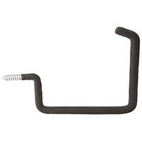 National Hardware 2121BC Series N112-022 Storage Screw Hook, 50 lb Weight Capacity, Steel