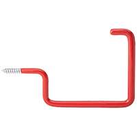 National Hardware 2155BC Series N271-013 Storage Screw Hook, 15 lb Weight Capacity, Steel