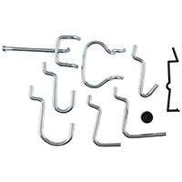 National Hardware N112-060 Peg Hook Assortment, Steel, Zinc