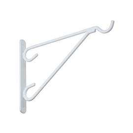 National Hardware V2652 Series N274-654 Outdoor Bracket, 100 lb Weight Capacity, 13.07 in L, 10.12 in H, Steel