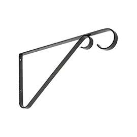 National Hardware V2653 Series N274-563 Plant Bracket, 15 lb Weight Capacity, 9 in L, Steel