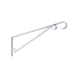 National Hardware V2656 Series N274-639 Plant Bracket/Sign Holder, 20 lb Weight Capacity, 15 in L, Steel