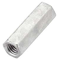 National Hardware 4013BC Series N182-684 Coupling Nut, 3/8-16 in Thread, UNC