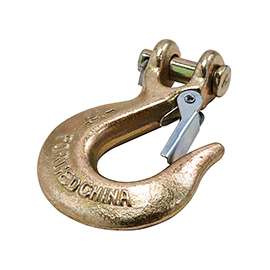 National Hardware 3256BC Series N830-315 Clevis Slip Hook with Latch, 3150 lb Working Load Limit, 1/4 in, Steel