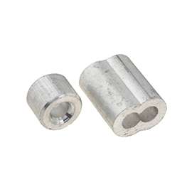 National Hardware SPB3231 Series N830-353 Ferrule and Stop, 5/32 in Dia Cable, Aluminum