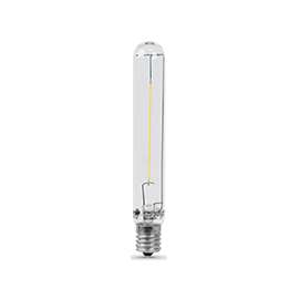 Feit Electric BPT61/2/SU/LED LED Lamp, 120 V, 2 W, Intermediate E17, T6-1/2 Lamp, Warm White Light