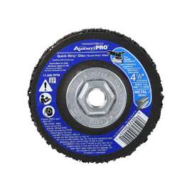 Diablo PNW045STRB01G Non-Woven Quick Strip Disc, 5/8-11 Arbor, 4-1/2 in Dia, For Angle Grinders
