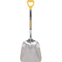 AMES Shovel, 19 in W Aluminum Blade, 26 in Hardwood D-Grip Handle, 46.13 in L x 477 in W x 8.66 in H
